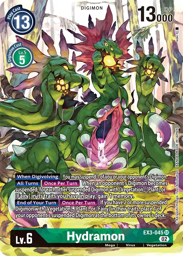 Hydramon &mdash; Digimon Card Game card