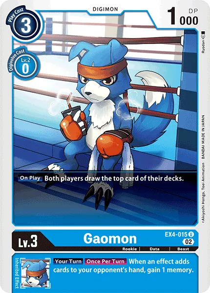 Gaomon &mdash; Digimon Card Game card