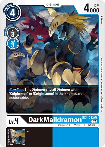 DarkMaildramon &mdash; Digimon Card Game card