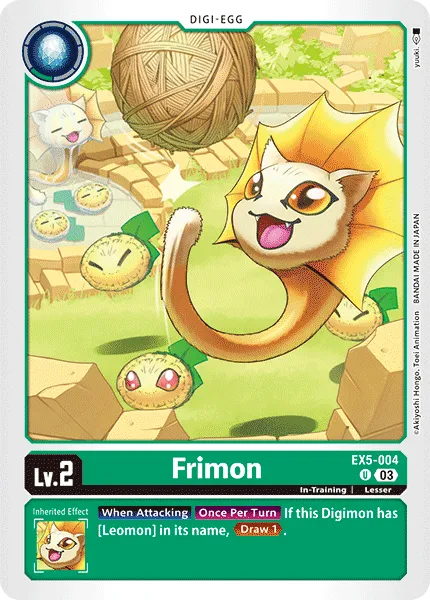 Frimon &mdash; Digimon Card Game card