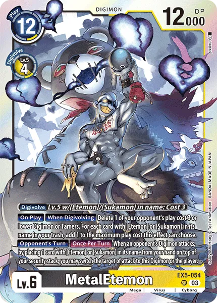 MetalEtemon &mdash; Digimon Card Game card