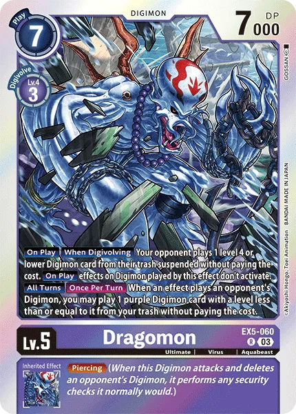 Dragomon &mdash; Digimon Card Game card