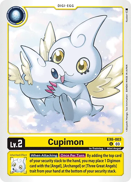 Cupimon &mdash; Digimon Card Game card