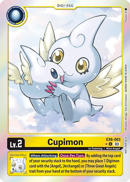 Cupimon &mdash; Digimon Card Game card