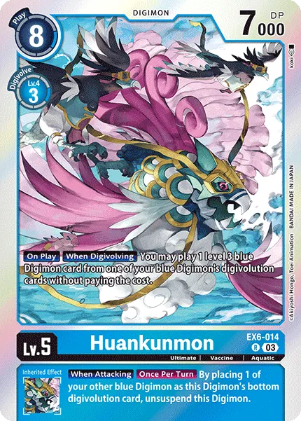 Huankunmon &mdash; Digimon Card Game card