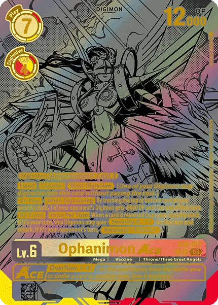 Ophanimon ACE &mdash; Digimon Card Game card