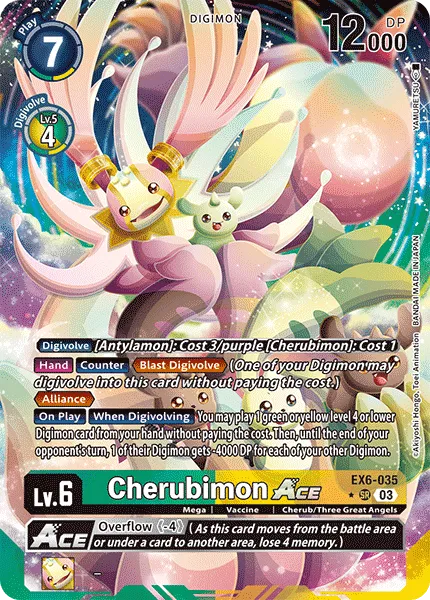 Cherubimon ACE &mdash; Digimon Card Game card
