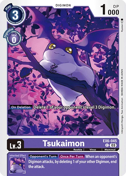Tsukaimon &mdash; Digimon Card Game card