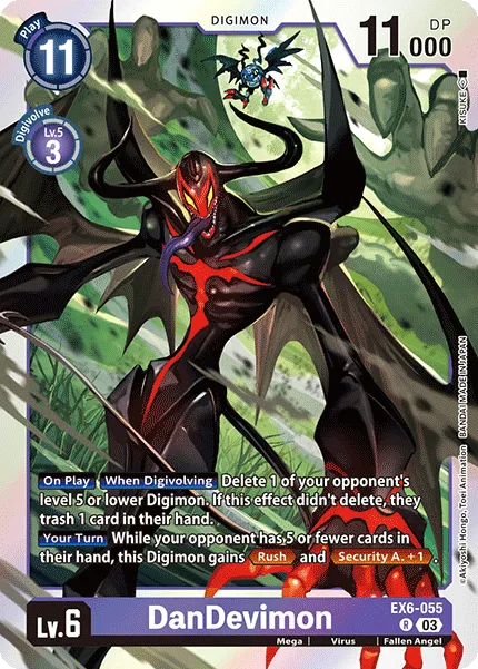 DanDevimon &mdash; Digimon Card Game card