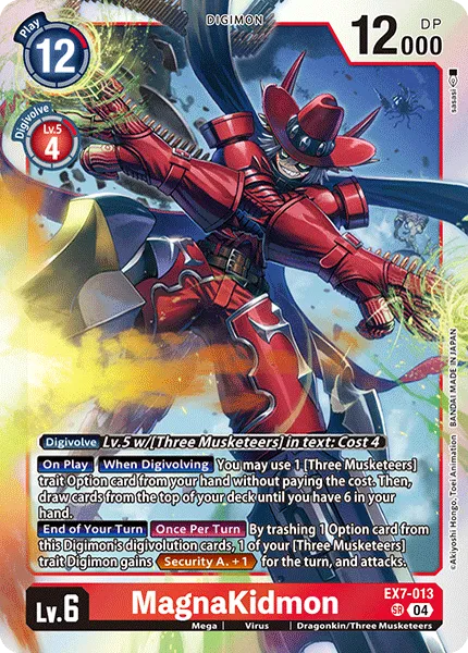 MagnaKidmon &mdash; Digimon Card Game card