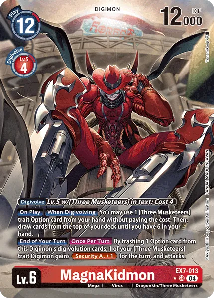 MagnaKidmon &mdash; Digimon Card Game card