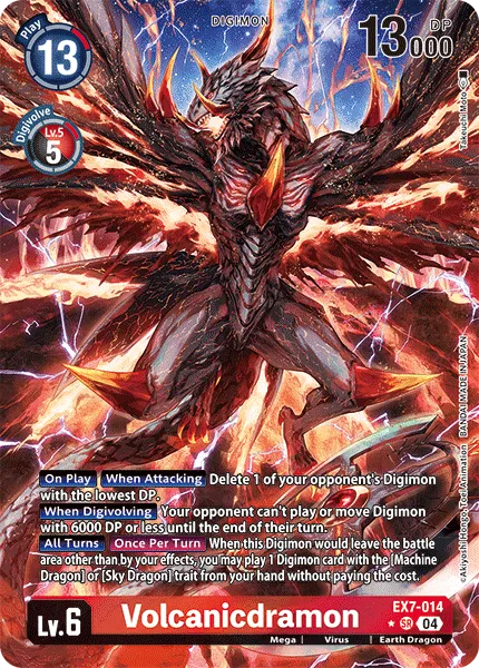 Volcanicdramon &mdash; Digimon Card Game card