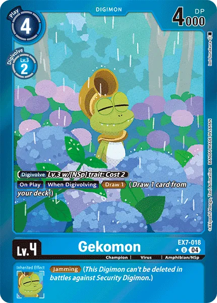 Gekomon &mdash; Digimon Card Game card