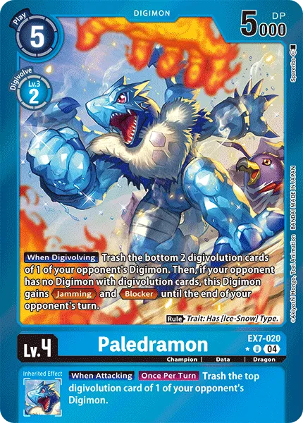 Paledramon &mdash; Digimon Card Game card