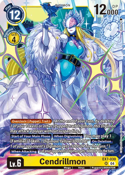 Cendrillmon &mdash; Digimon Card Game card
