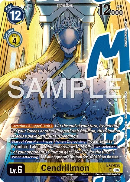 Cendrillmon &mdash; Digimon Card Game card
