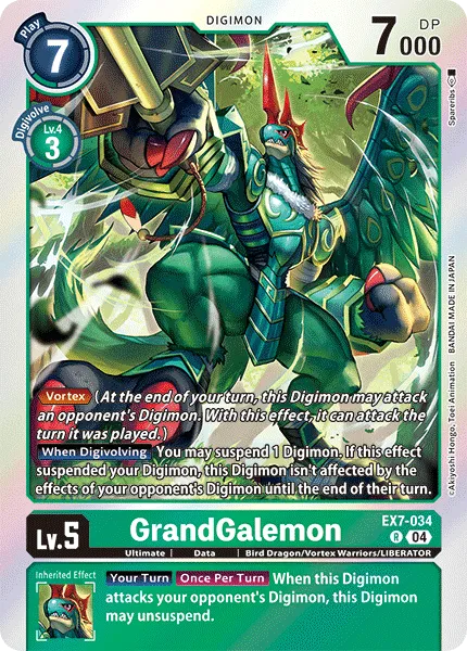 GrandGalemon &mdash; Digimon Card Game card