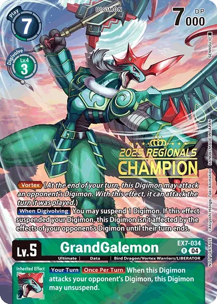 GrandGalemon &mdash; Digimon Card Game card