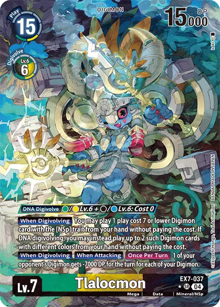 Tlalocmon &mdash; Digimon Card Game card