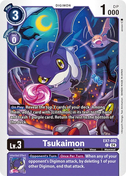 Tsukaimon &mdash; Digimon Card Game card