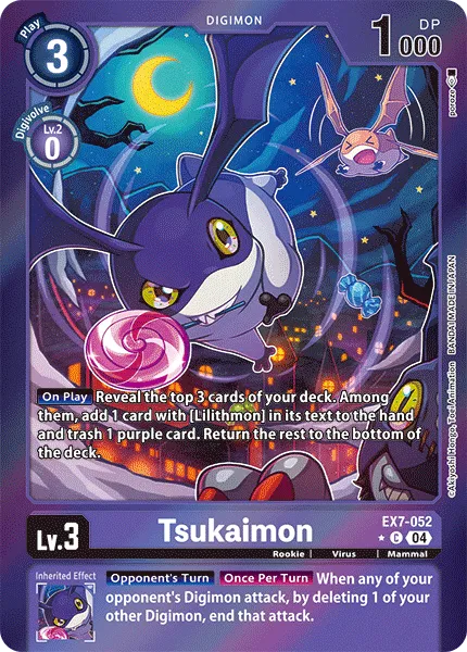 Tsukaimon &mdash; Digimon Card Game card