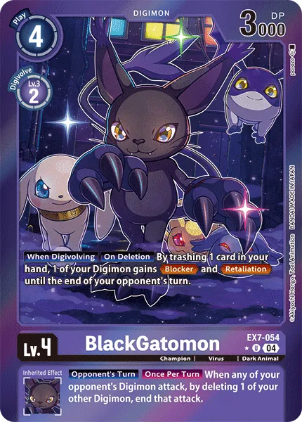 BlackGatomon &mdash; Digimon Card Game card