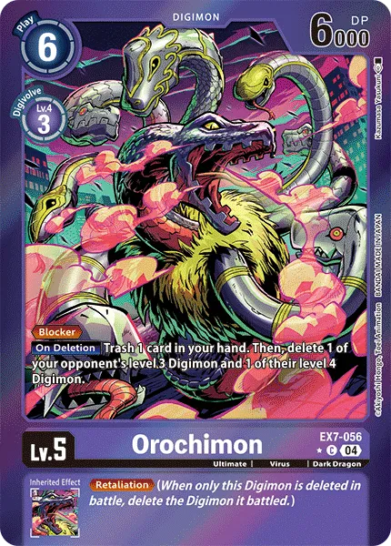 Orochimon &mdash; Digimon Card Game card
