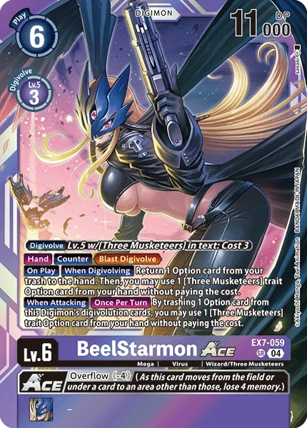 BeelStarmon ACE &mdash; Digimon Card Game card
