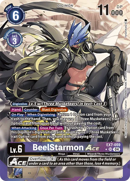 BeelStarmon ACE &mdash; Digimon Card Game card