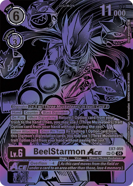 BeelStarmon ACE &mdash; Digimon Card Game card