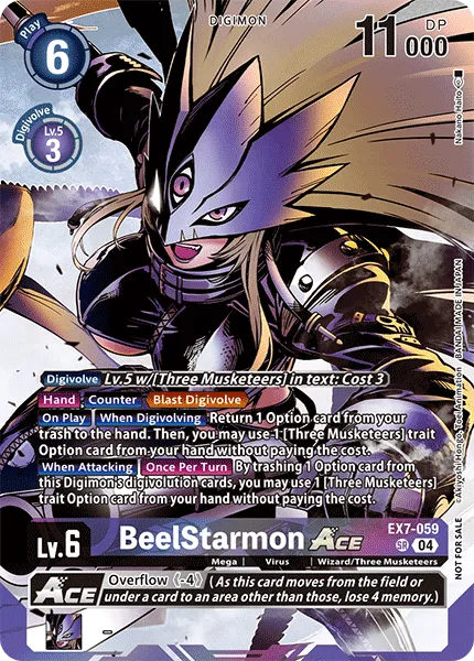 BeelStarmon ACE &mdash; Digimon Card Game card