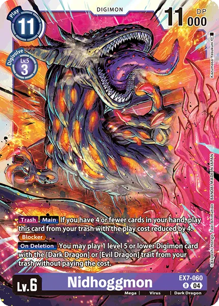 Nidhoggmon &mdash; Digimon Card Game card