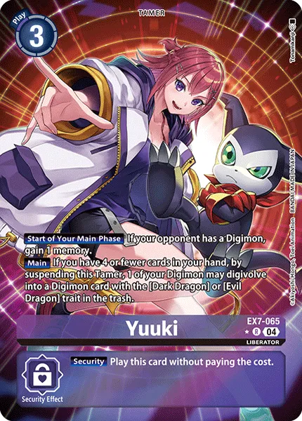 Yuuki &mdash; Digimon Card Game card