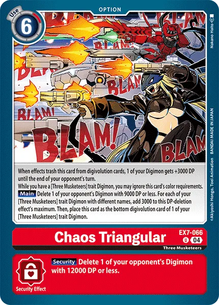 Chaos Triangular &mdash; Digimon Card Game card