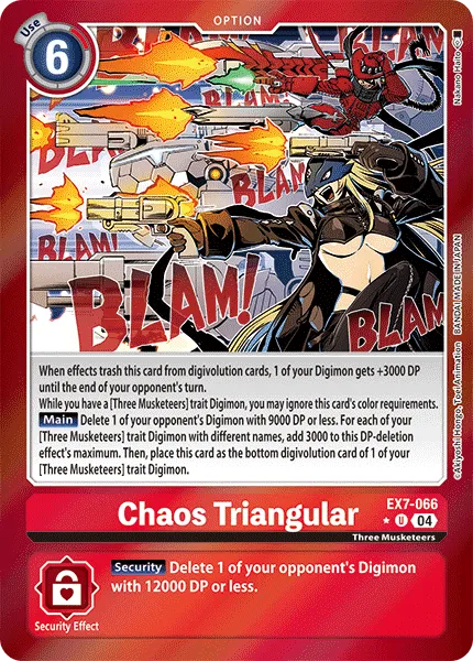 Chaos Triangular &mdash; Digimon Card Game card
