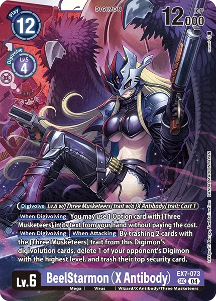 BeelStarmon (X Antibody) &mdash; Digimon Card Game card