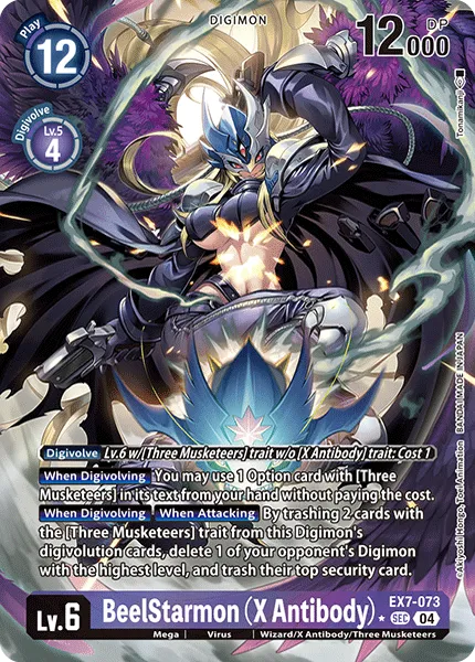 BeelStarmon (X Antibody) &mdash; Digimon Card Game card