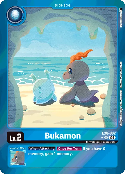Bukamon &mdash; Digimon Card Game card