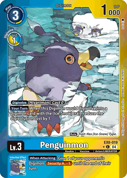 Penguinmon &mdash; Digimon Card Game card