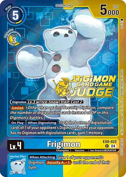 Frigimon &mdash; Digimon Card Game card