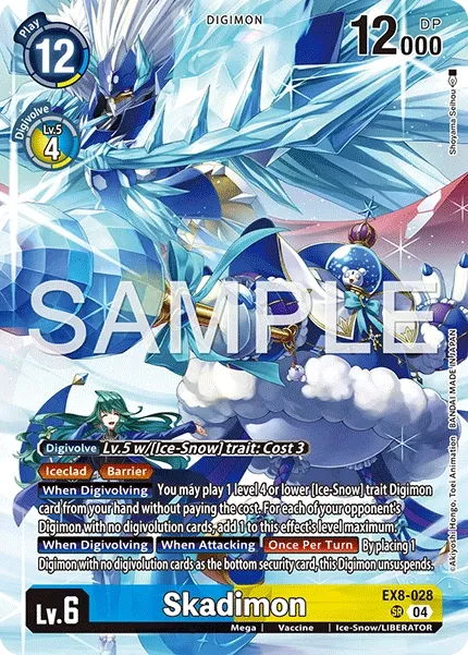 Skadimon &mdash; Digimon Card Game card