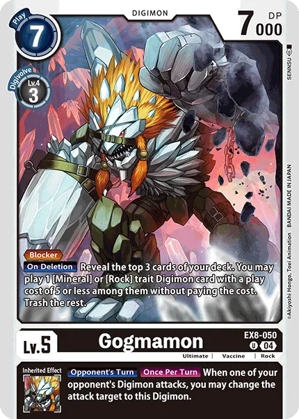 Gogmamon &mdash; Digimon Card Game card
