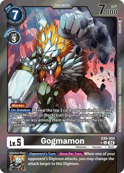 Gogmamon &mdash; Digimon Card Game card