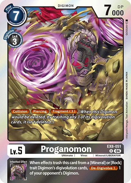 Proganomon &mdash; Digimon Card Game card
