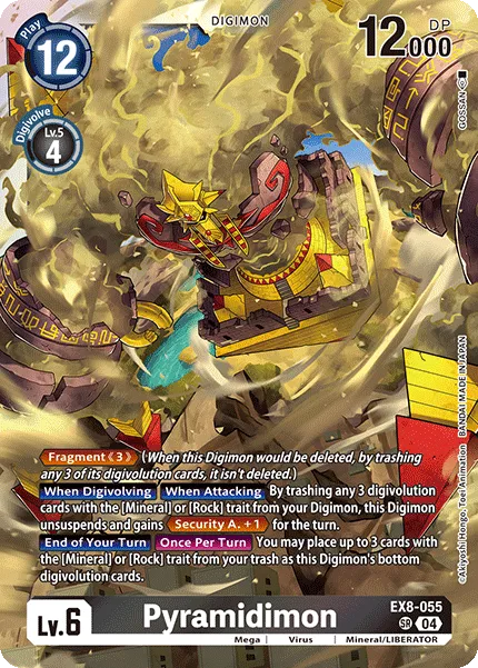 Pyramidimon &mdash; Digimon Card Game card