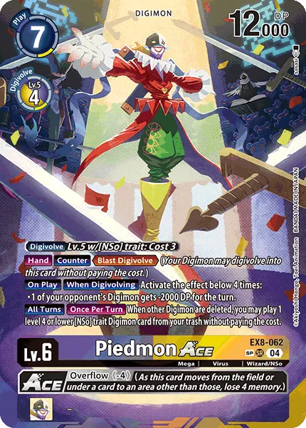 Piedmon ACE &mdash; Digimon Card Game card