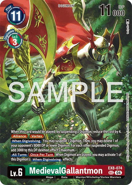 MedievalGallantmon &mdash; Digimon Card Game card