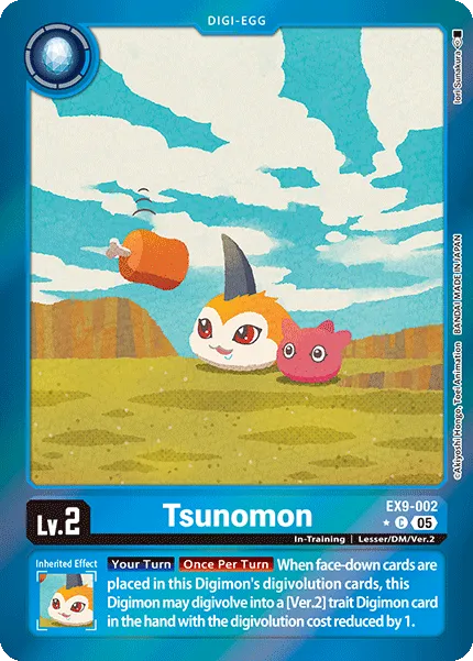 Tsunomon &mdash; Digimon Card Game card