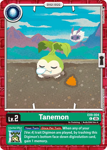 Tanemon &mdash; Digimon Card Game card