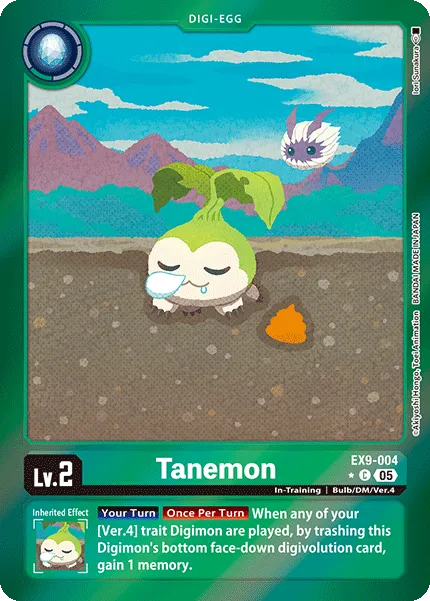Tanemon &mdash; Digimon Card Game card